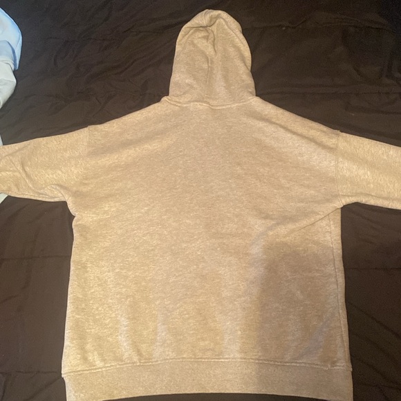Gray Adidas trefoil hoodie size medium - Picture 3 of 3